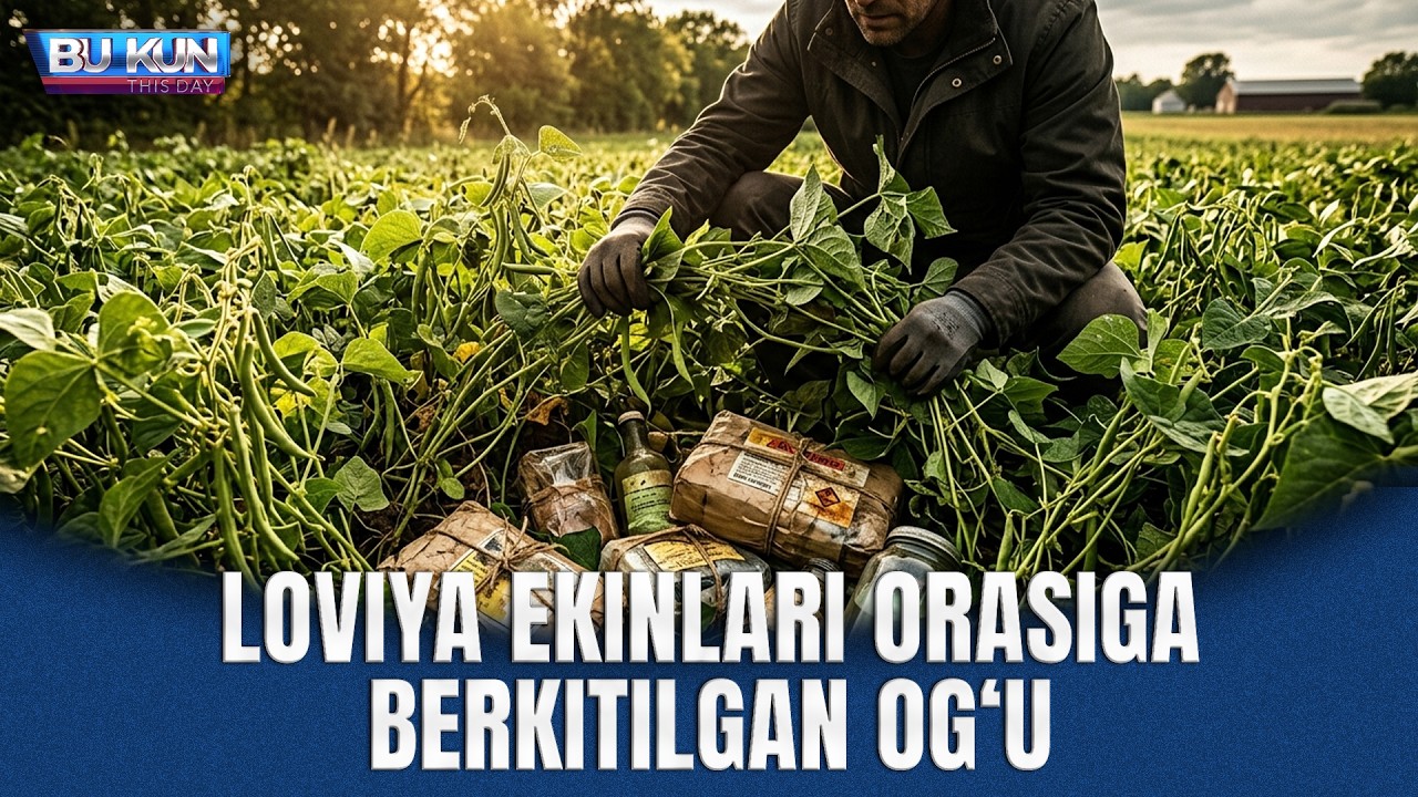 BU KUN - LOVIYA EKINLARI ORASIGA BERKITILGAN OG‘U