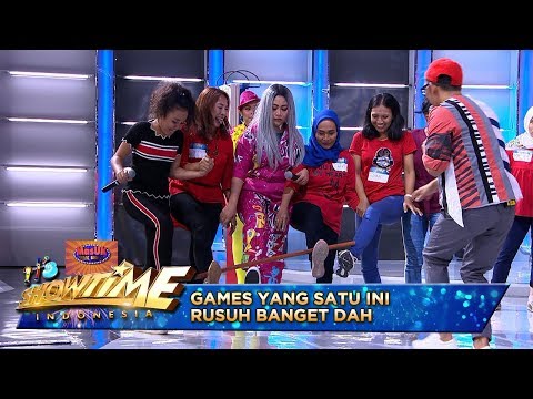 Ngakak, Games Angkat Tongkat Pake Kaki Rusuh Bgt  - I'ts Show Time (29/4)