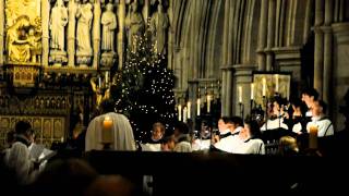 Choir singing Ding Dong Merrily On High at Southwark Cathedral: Celebrate Christmas
