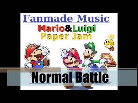 Normal Battle - Mario & Luigi: Paper Jam (Fanmade)