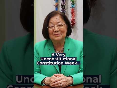 A Very Unconstitutional Constitution Week...