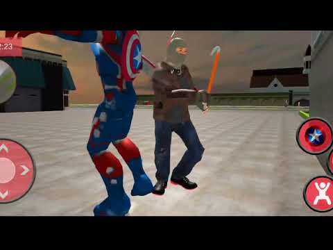 Amazing Super Captain Hero Miami City Gangster Fighting Battle Mission