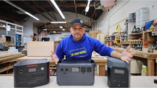 Power Station Comparing - DJI Portable Power Station, EcoFlow, Jackery