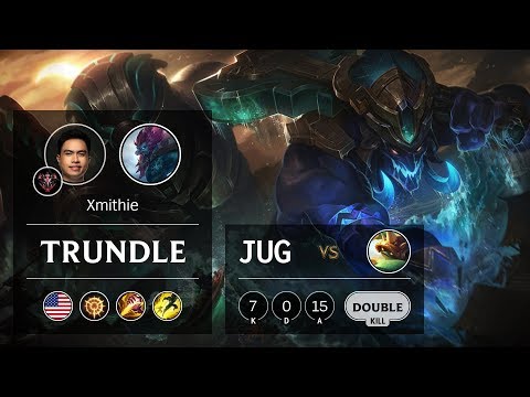 Trundle Jungle vs Rammus - NA Grandmaster Patch 9.13