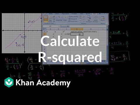 Calculating R-Squared 