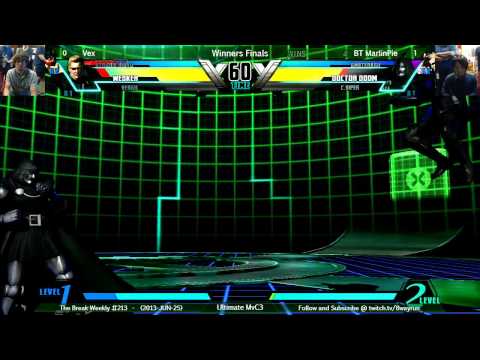 The Break #213   UMvC3 WF   Vex VS BT MarlinPie