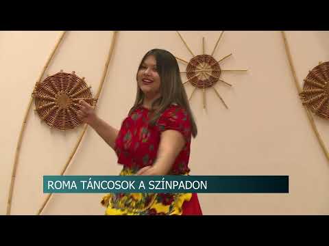 Roma táncosok a színpadon – hagyományőrző Ki mit tud-ot tartottak Kaposfőn