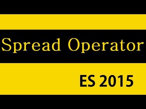 ES6 and Typescript Tutorial 14 Spread Operator