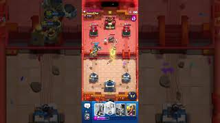 【クラロワ】振り向き天才ウィザード😍【CLASH ROYALE】#shorts