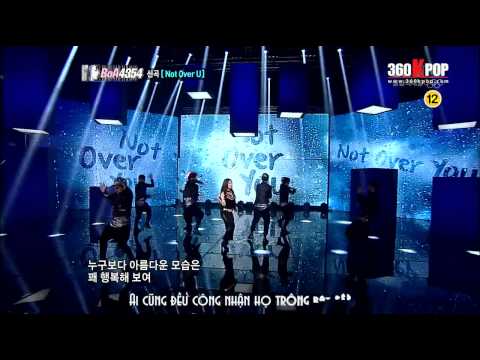 [Vietsub] [Perf] BoA - Not Over U @ 120728 ComeBack Show BoA 4354 [360Kpop.com]