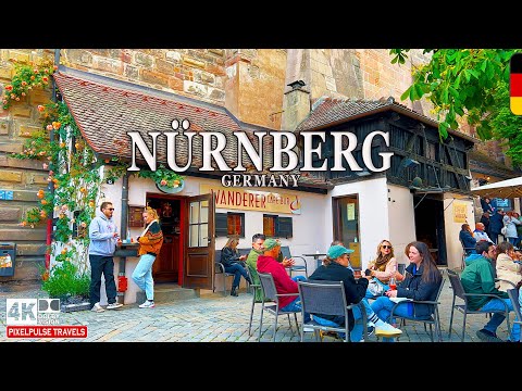 Nürnberg Germany 4K | Magical Streets & Medieval Architecture in Storybook City