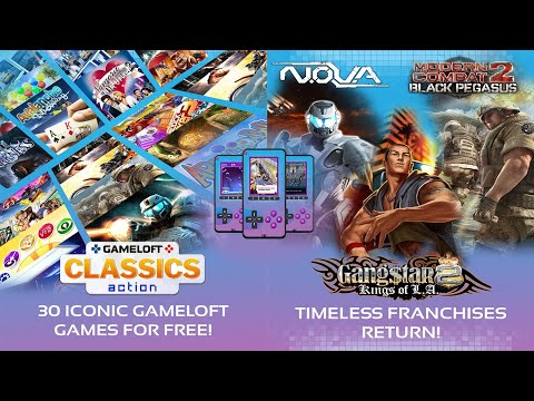 30 in 1 Classic Gameloft Games 2020!! Gameloft Classics: 20 Years. Android/iOS Gameplay