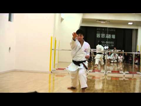 『Unsu』 2012 World Senior Karate Championships Team kata Champion Takumi Sugino