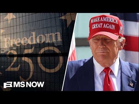 President Trump's July 4 speech turns into attack on communism