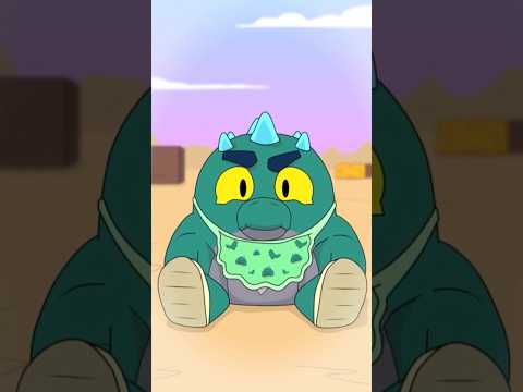 Godzilla Buzz shouldn't be so heartless 💔 #shorts #brawlstars #animation