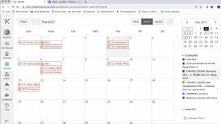 Canvas Calendar for Students