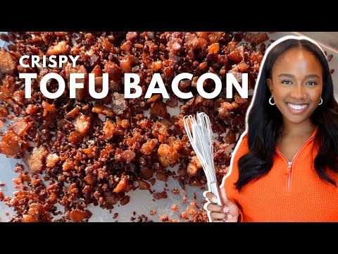 GAME-CHANGING Tofu Bacon Bits | CRISPY Vegan Bacon Recipe That Actually Tastes Good 🔥