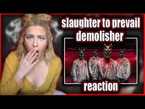 FIRST TIME Reacting to Slaughter To Prevail | DEMOLISHER | ITSYOURGIRL