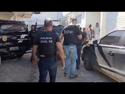 PCES prende foragido da Justiça apontado como executor de organização criminosa.