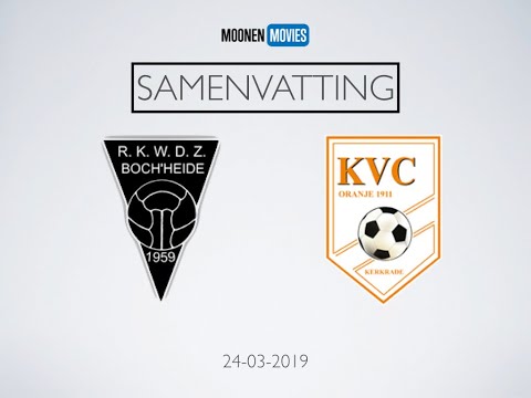 Samenvatting WDZ-KVC Oranje 24-03-2019