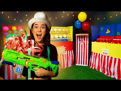 NERF Carnival Games Challenge Video