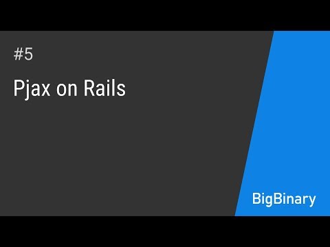 PJAX on rails