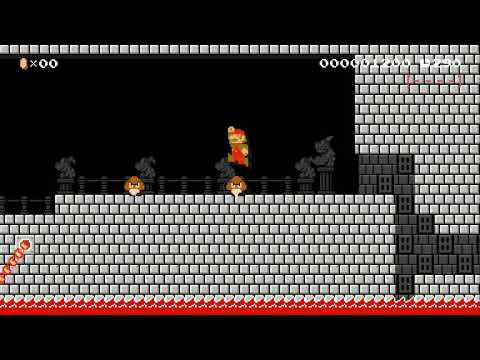 1-4:Koopa Kid's Outer Outpost by Myuu - Mew Mew Mario - SUPER MARIO MAKER - NO COMMENTARY 1ay