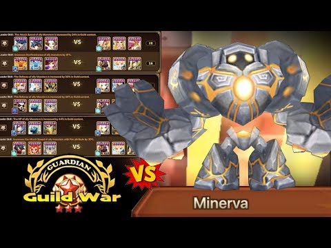 Groggo in a Top Tier Guardian 3 Guild War! - Summoners War