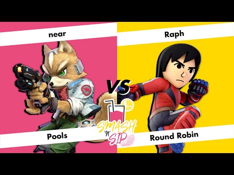 Smash'n'Sip Refill #44 - Pools - near (Fox) vs. Raph (Mii Brawler)