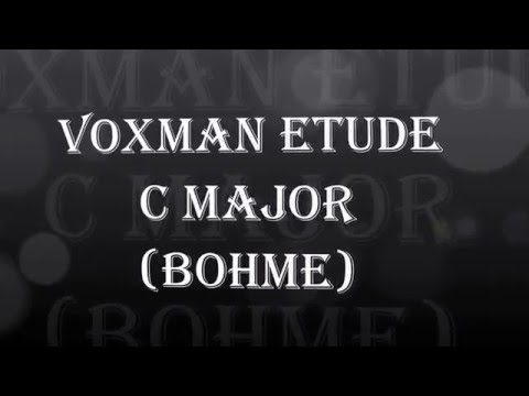Voxman Etude; C Major Bohme