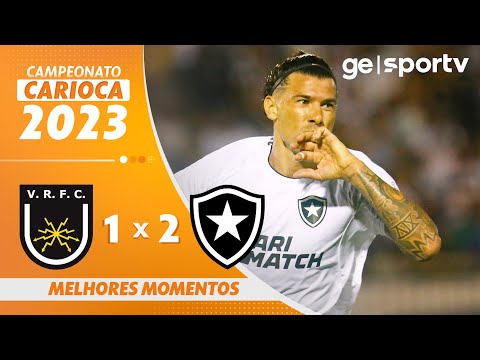 VOLTA REDONDA 1 X 2 BOTAFOGO | MELHORES MOMENTOS | 2ª RODADA CARIOCA 2023 | ge.globo