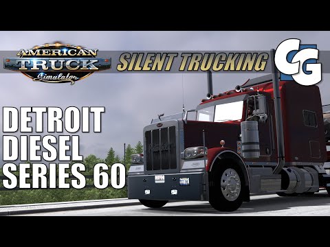 Silent Trucking - Peterbilt 389 - Detroit Diesel Series 60 - ATS (No Commentary)