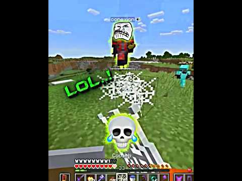 Sharpness got trolled by Flamefrags ☠️ #minecraft #edit #shorts