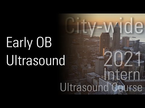 1st Trimester OB Ultrasound