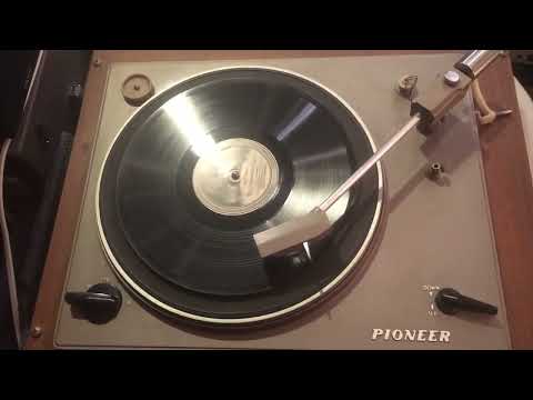 Edison Diamond Disc on the Pioneer