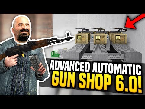 ADVANCED GUN SHOP 6.0 - Gmod DarkRP | Automatic Restocking Shop!