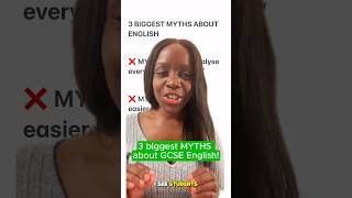 3 biggest MYTHS about GCSE English that are holding you back