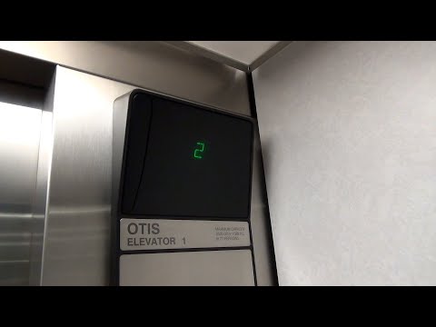 Cool Glass Otis Traction Elevators at 517 Marquette Ramp in Minneapolis, MN