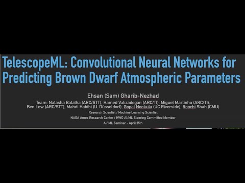 AI/ML Seminar Series talk - 4/25/24