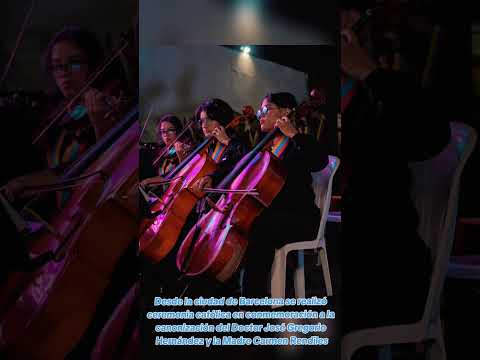 Barcelona Anzoátegui Venezuela Canonización de Jose Gregorio Hernandez Carmen Rendirles