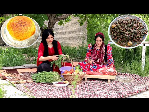 Ghormeh Sabzi(قورمه سبزی)The best Iranian traditional food | Rural Lifestyle in Iran