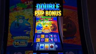Double Pop Bonus On This Slot Machine! #slot #casino #gambling