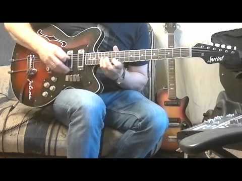 Jolana Tornado Special 1970 Vintage Czechoslovakia Gibson ES-335 Hollowbody Restored Blues Jazz Semi-hollow electric guitar image 16