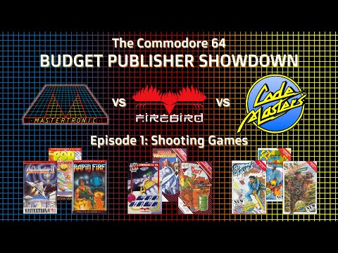 Commodore 64 Budget Publisher Showdown - Mastertronic vs Firebird vs Codemasters - Episode 1