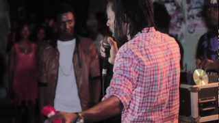 Romain Virgo and Devano Performing Live after I know better video shoot