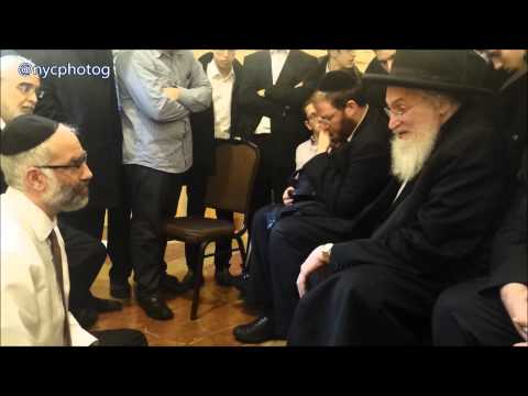 Rabbi Belsky At Sassoon Shiva