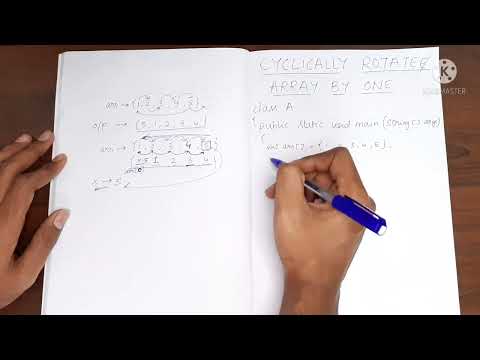 Cyclically Rotate Array By One Java