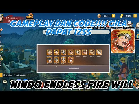 NINDO ENDLESS FIREE WILL GAMEPLAY DAN CODE