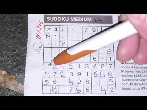Forecast: warm, warm Medium Sudoku. (#1316) Medium Sudoku puzzle. 08-10-2020
