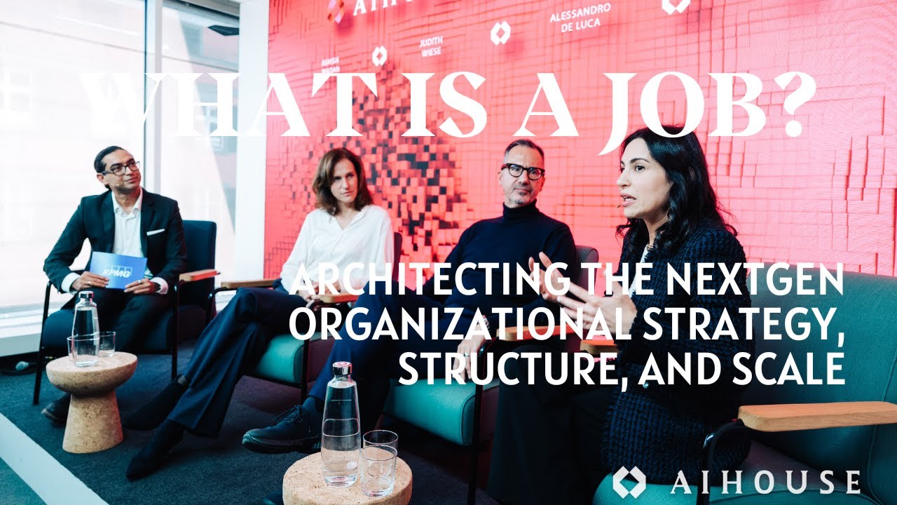What is a Job? NextGen Organizational Strategy, Structure, and Scale
